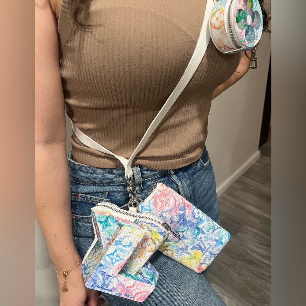 Louis Vuitton Monogram Pastel Colors LV Block - Picture 3 of 11